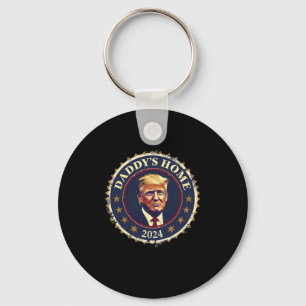 Grappige Daddy's Home 2024 Trump We Won Took Ameri Sleutelhanger