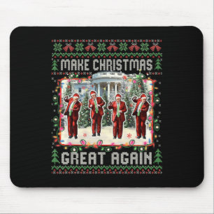 Grappige Daddy's Home Trump Lelijke Kersttrui Xm Muismat
