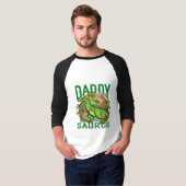 Grappige Daddysaurus T-Rex Dinosaur | Cadeau voor T-shirt (Voorkant volledig)