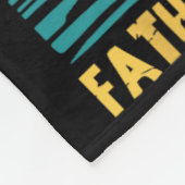 Grappige Dadzilla vader van de monsters geloof Fleece Deken (Hoek)
