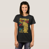 Grappige Dadzilla vader van de monsters geloof T-shirt (Voorkant volledig)