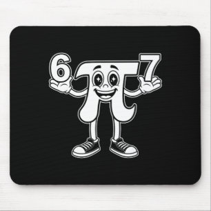 Grappige dag 3.14 symbool 67 meme wiskunde grap ge muismat