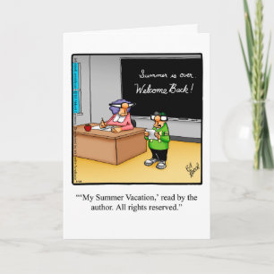 Grappige Dag van de Lerarenwaardering Kaart