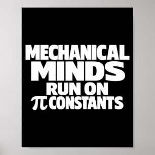 Grappige dag werktuigbouwkundig ingenieur 14 maart poster