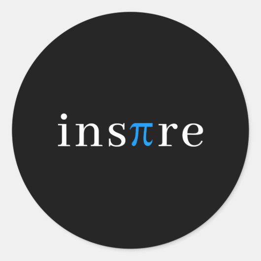 Grappige Dag Wiskunde Wiskunde Docent Geek Nerd Ronde Sticker (Voorkant)