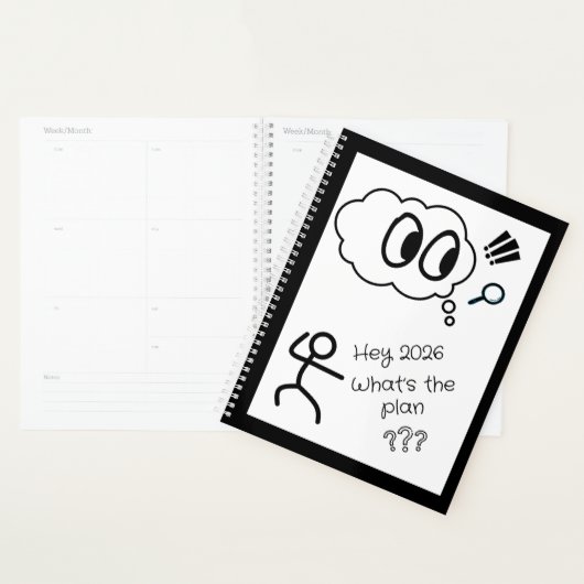 Grappige Dagelijkse Planner 2026 (Display)
