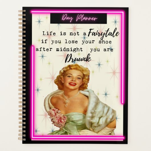 Grappige Dagplanner/Journaal Voor Vrouwen Sassy-Fa Planner (Voorkant)