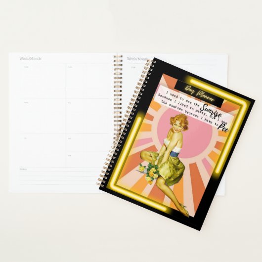 Grappige dagplanner/journal voor vrouwen Sassy-Doc Planner (Display)