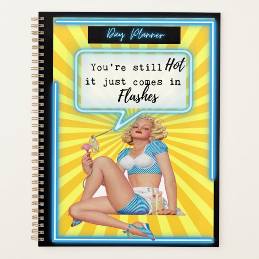 Grappige dagplanner/journal voor vrouwen Sassy-Fla Planner (Voorkant)