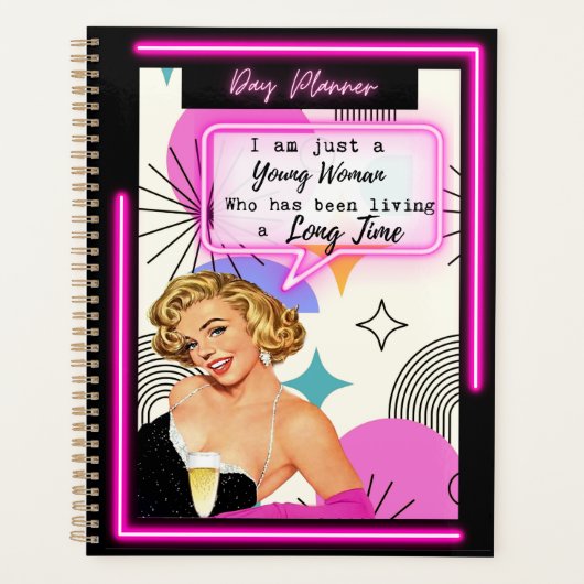 Grappige dagplanner/journal voor vrouwen Sassy-Gir Planner (Voorkant)