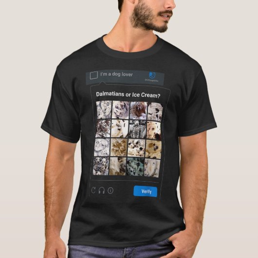 Grappige Dalmatiër Of Ijsje Meme Hond Moeder Hond T-shirt (Voorkant)
