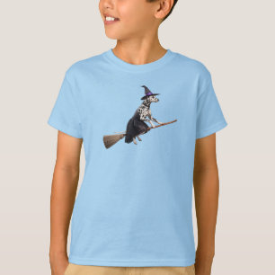 Grappige Dalmatische Heks Kinderen T-shirt