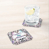 Grappige Dalmatische Waterverf Verjaardag Kartonnen Onderzetters (Insitu)