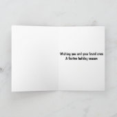 Grappige Dalmatische zo lang succa Mexicaanse cact Kaart (Binnen)