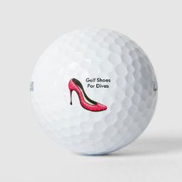 Grappige dames golfballen