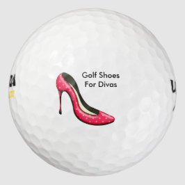 Grappige dames golfballen