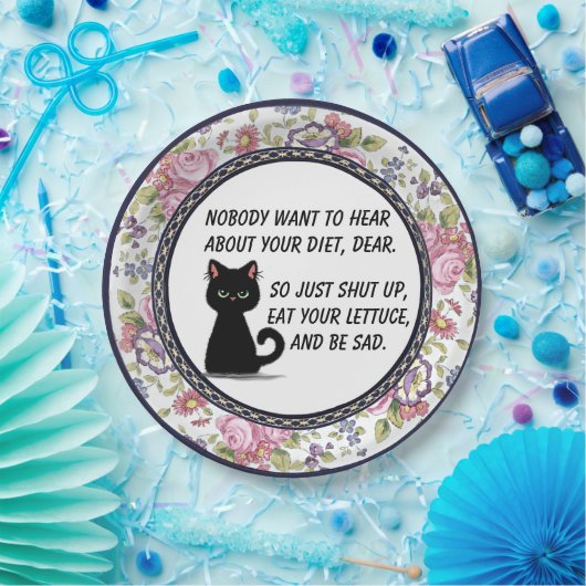 Grappige Dames Luncheon Tea Party Custom Papieren Bordje (Feest)