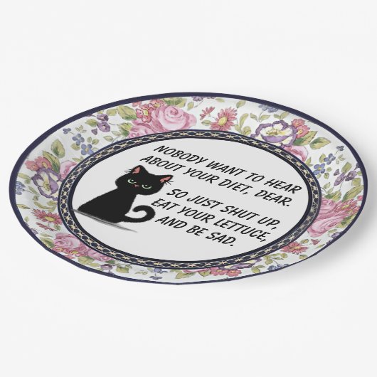 Grappige Dames Luncheon Tea Party Custom Papieren Bordje (Gekanteld)