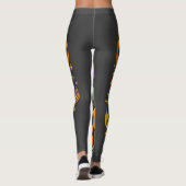 Grappige Dans Escaleerde Snel Feest Humor Leggings (Achterkant)