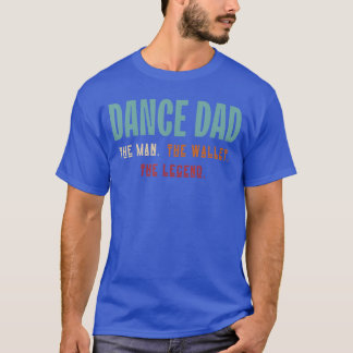 Grappige Dans Papahe Manhe Wallethe Legendarische T-shirt