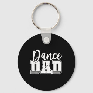 Grappige Dans Vader Trots Danser Dansende Vaderdag Sleutelhanger