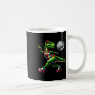 Grappige dansende dinosaurus1 koffiemok