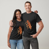 Grappige dansende kakkerlakmemen t-shirt (Unisex)