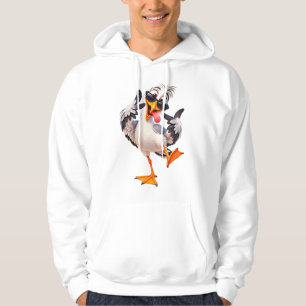 Grappige dansende meeuw hoodie