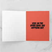 Grappige Dansende Mumie de Wedstrijd Kaart (Binnen)