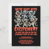 Grappige dansende mummies Verrukt met opwinding Kaart (Voorkant)