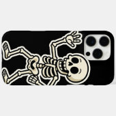 Grappige Dansende Skelet Sticker – Schattige Hallo Case-Mate iPhone Case (Achterkant (horizontaal))