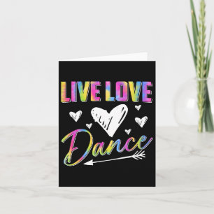 Grappige danser dansen vrouwen meisjes live liefde kaart