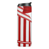 Grappige Dapper Mode Style Thermische Tumbler Thermosbeker (Gedraaid links)