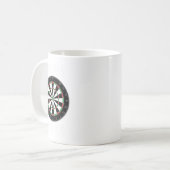 Grappige Dart Treble Maker Darts Speler Dartboard Koffiemok (Voorkant links)