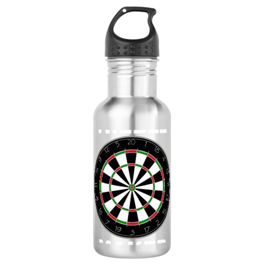 Grappige Dart Treble Maker Darts Speler Dartboard Waterfles (Voorkant)