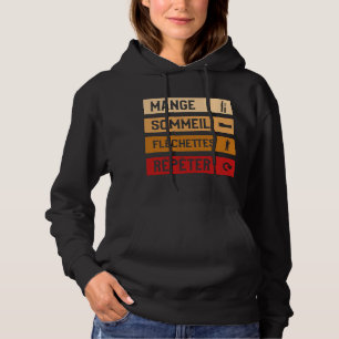 Grappige Darts Gift Idee voor Darts Speler Hoodie