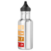 Grappige Darts Gift Idee voor Darts Speler Waterfles (Rechts)