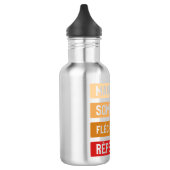 Grappige Darts Gift Idee voor Darts Speler Waterfles (Links)