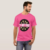 Grappige Darts Ik zou dat roos doelwit spel volwas T-shirt (Voorkant volledig)