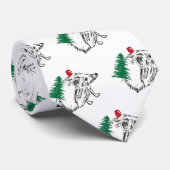 Grappige Das Kerstman Egel (Opgerold)