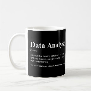 Grappige Data-Analist Gegevensdefinitie Koffiemok