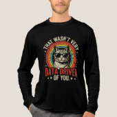Grappige data-analist quote die niet erg data was  Tri-Blend shirt (Voorkant volledig)