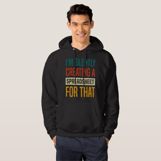 Grappige data-analyse Data-engineering voor een da Hoodie (Voorkant volledig)