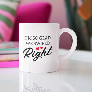 Grappige Dating Bekeken Naar Rechts Koffiemok