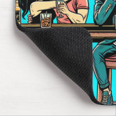 Grappige "Dating Sucks" Comic Style Muismat (Hoek)