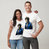 Grappige David Michelangelo-beeld in trainingspak T-shirt (Unisex)