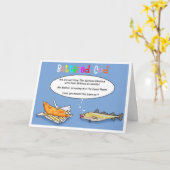 Grappige de groetenkaart van het Jubileum Kaart (Gele Bloem)