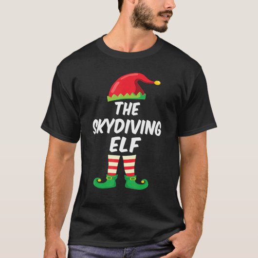 Grappige De Springende Elf Familie Matching Grappi T-shirt (Voorkant)