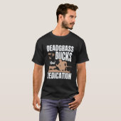 Grappige Deadgrass Eenden En Toewijding Chesapeake T-shirt (Voorkant volledig)