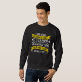 Grappige Decorateur T-Shirts Functietitel Beroepen (Voorkant volledig)
